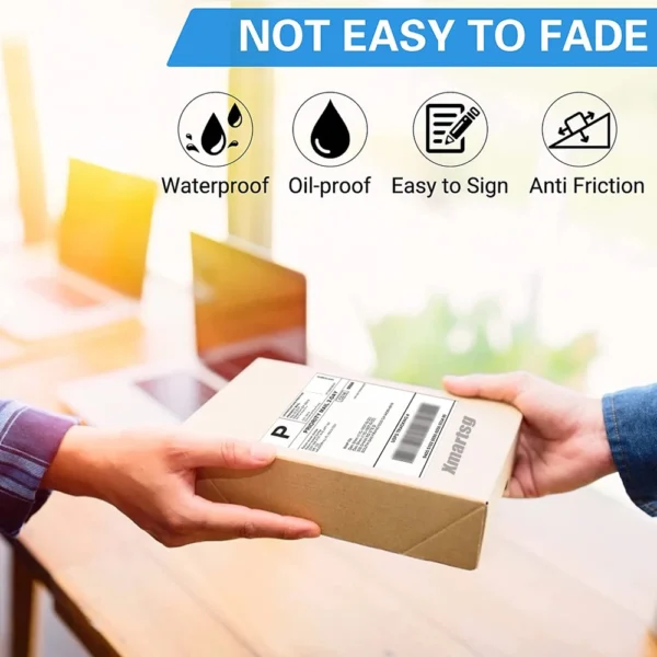 4x6inch Thermal Printer Papers 100x150mm White Labels Sticker For Shipping Labels DHL UPS Express LOGO Barcode For P50/D100/D200