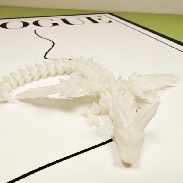 3D Printed Luminous Black Dragon Ornament Simulation Model Animal Chinese Decoration Creative Couple Child Gift Wholesale