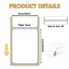 4x6inch Thermal Printer Papers 100x150mm White Labels Sticker For Shipping Labels DHL UPS Express LOGO Barcode For P50/D100/D200