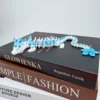 15/25cm 3D Printed Love Cherry Blossom Dragon Movable Joint Dragon Model Gifts Home Office Desktop Ornament Landscape Craft