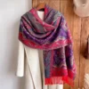 S2d85d1932e1f4a909cedcbf9d6d5fc0do.webp 2023 New Fashion Winter Warm Thick Soft Cashmere Luxury Brand Jacquard Scarf Women Neckerchief Bandana Shawl Headband Bufanda