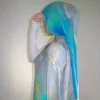 Sc293b9c0a2a4477998b76f58ad4c15ebn.webp Watercolor Print Hijab Muslim Marble scarf Soft Breathable Sun Protection Lightweight Summer beach Wrap for Women