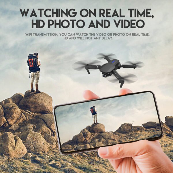4f1cbc84-c63d-4b1f-9622-bf090a37d5b6.jpg 3 Batteries Pro Drone 4K Selfie Camera Wifi Fpv Foldable Rc Quadcopter UK