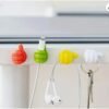 59e5fa33-6649-4bf7-a09a-a806207030ad-1.jpg 10Pcs Thumb Shape Key Hooks Multifunctional Clip Holder Small Hand Wall Hooks