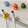 77b7e2a5-e44e-4f78-a6d8-bd8a1c4b1268.jpg 10Pcs Thumb Shape Key Hooks Multifunctional Clip Holder Small Hand Wall Hooks