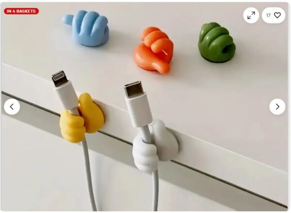 77b7e2a5-e44e-4f78-a6d8-bd8a1c4b1268.jpg 10Pcs Thumb Shape Key Hooks Multifunctional Clip Holder Small Hand Wall Hooks