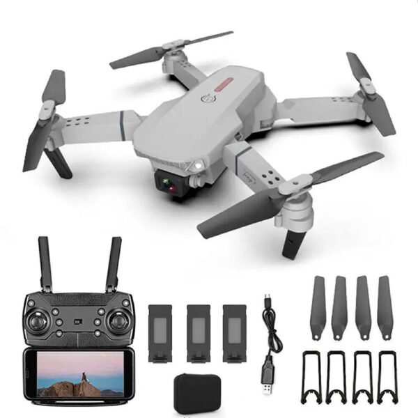 7f270c33-c18f-40e2-9193-e2e2fd61045d-1.jpg 3 Batteries Pro Drone 4K Selfie Camera Wifi Fpv Foldable Rc Quadcopter UK