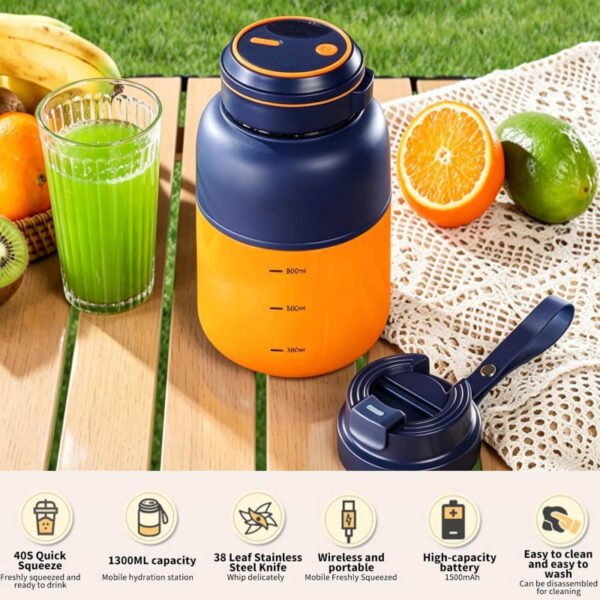 8297b4ce-7c0d-4551-8cef-48d5bbb7bc80.jpg Cordless Juicer Blender Cup 1300ml Portable Rechargeable Smoothie Bottle