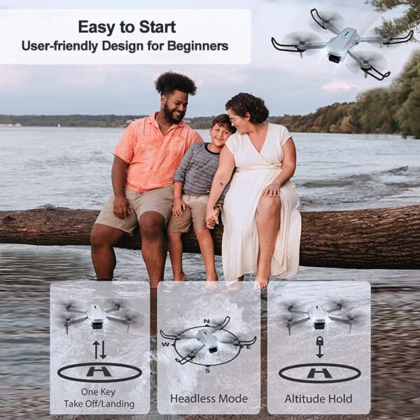 912f7e70-c97b-427e-a55b-9098002825f9.jpg 3 Batteries Pro Drone 4K Selfie Camera Wifi Fpv Foldable Rc Quadcopter UK