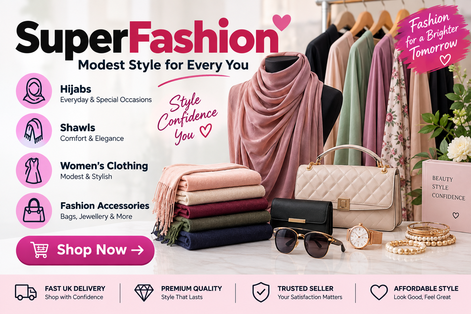 SuperFashion – Hijabs, Shawls, Women's Clothing and Fashion Accessories