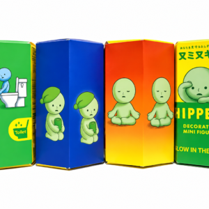 Glow in Dark Mini Figure Blind Box Desk Toy Collectible Gift UK