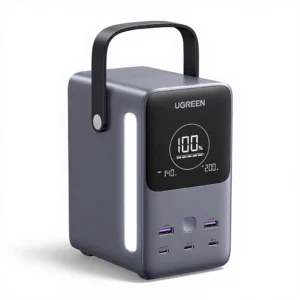 H5c8c2eba60424e42b809e7e1a36c3c2eN.webp UGREEN 300W 48000mAh Portable Fast Charging Charger Power Bank 6 in 1 Portable Led Display Power Station