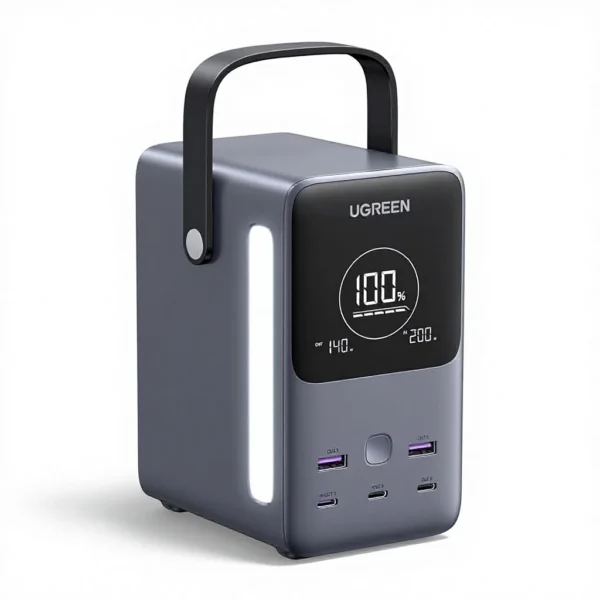 H5c8c2eba60424e42b809e7e1a36c3c2eN.webp UGREEN 300W 48000mAh Portable Fast Charging Charger Power Bank 6 in 1 Portable Led Display Power Station