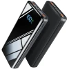 Hfbc75a88285d442380cb017c71ca159bd.jpg_100x100.webp Full Screen Mirror Battery Pack QC4.0 PD20W Fast Charging Ultra-thin Compact Digital Display 20000mAh Portable Charger Micro USB
