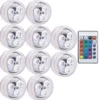 16 Colour LED Underwater Lights with Remote – Battery Operated RGB Party Lights