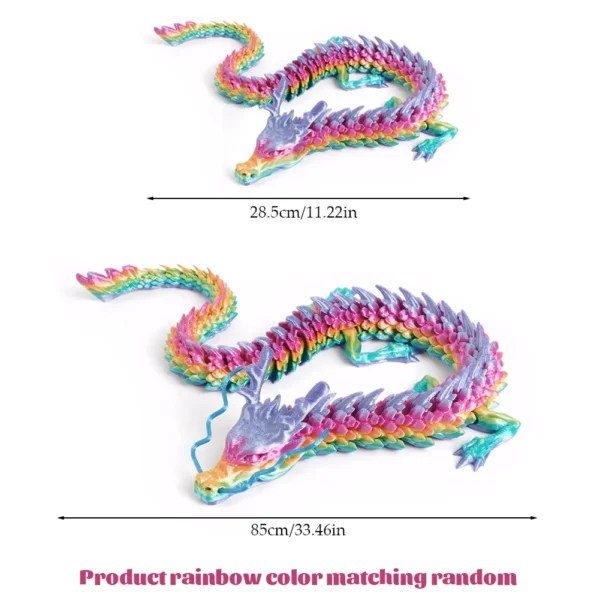 S0cbd2b15c3fe4e438b6eb6285b9e7769c.webp 2Pcs 3D Printed Dragon Toys – Flexible Multi-Joint Articulated Figures
