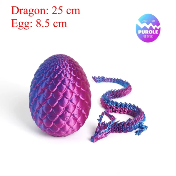 S16b88bff8a344b2384ca925dd9b7f3e68.webp 3D Printed Chinese Dragon Surprise Egg – Articulated Movable Dragon Toy