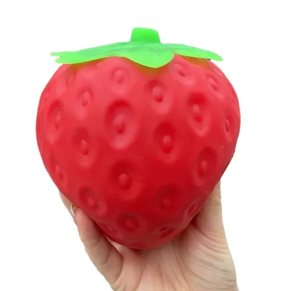 Jumbo Strawberry Squishy Toy | Slow Rising Fidget Toy UK