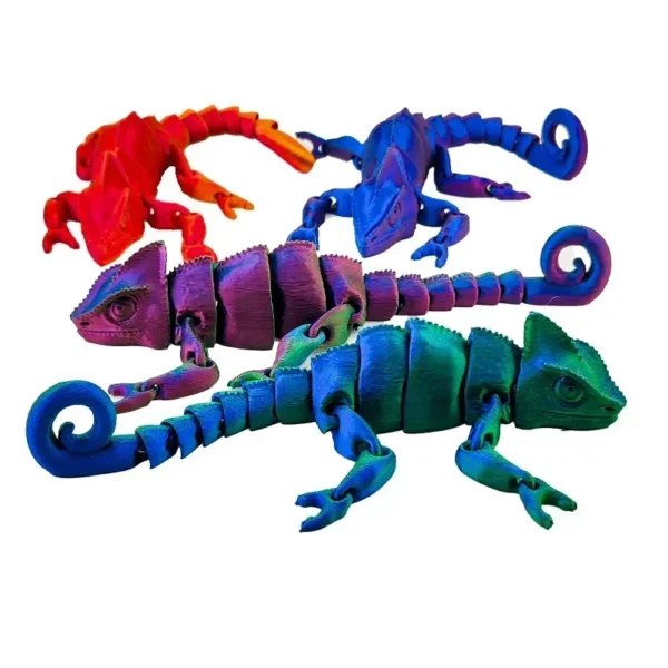 S2ab5eb9c554a4e3b9b879bc88a00b98aT.webp 3D Printed Chameleon Dragon Toy – Flexible Multi-Joint Articulated Figure