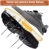 Comfortable Men's Safety Shoes Durable Men's Work Shoes Anti Smash Puncture Proof Factory Grade Outdoor Construction Footwear