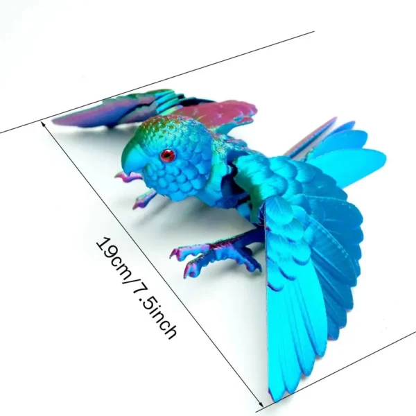 S3616be5da7b345309e268cfb38d47e6ax.webp 3D Printed Parrot Toy – Flexible Articulated Bird with Moveable Joints
