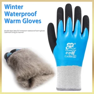 S392d121817a0479990aaea5047a34e93i.webp 1Pair Winter Waterproof Work Safety Thermal Gloves Anti-Slip Grip Rubber Garden Gloves For Worker Builder Hands Protection