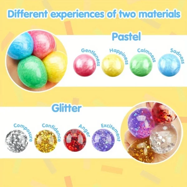 S3c8f88591e4b4304a972b68ced980aacn.webp 24 Pack Mini Squishy Stress Balls – Colourful Sensory Fidget Toys