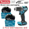 S3d63163e14634a9584edbd484dac3399R.webp Makita 18V High‑Capacity 6.0Ah Lithium‑ion Battery Fit BL1860B BL1850B BL1840 BL1830 BL1815 Cordless Power Drill Battery Pack