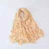 70*180CM Modal Hijab Modal Double Needle Wide Band Hijab Scarf, Soft Muslim Head Wrap Shawl for Women -Breathable Stretchy Cover