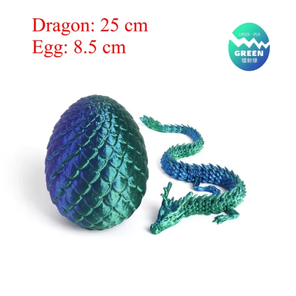S4139e0c440c54fa688680122ded7ab8fp.webp 3D Printed Chinese Dragon Surprise Egg – Articulated Movable Dragon Toy