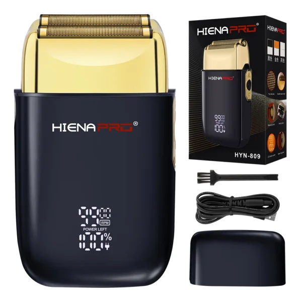 S43ff868838ca45f8bd27d681d234e207F-1.webp HIENA Shaving Machine Men Electric Shaver Hair Clipper Rechargeable Metal Housing Pro Electric Shaver for Men Electric Home