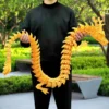 30cm 3D Printed Conjoined Dragon – Flexible Articulated Dragon Ornament