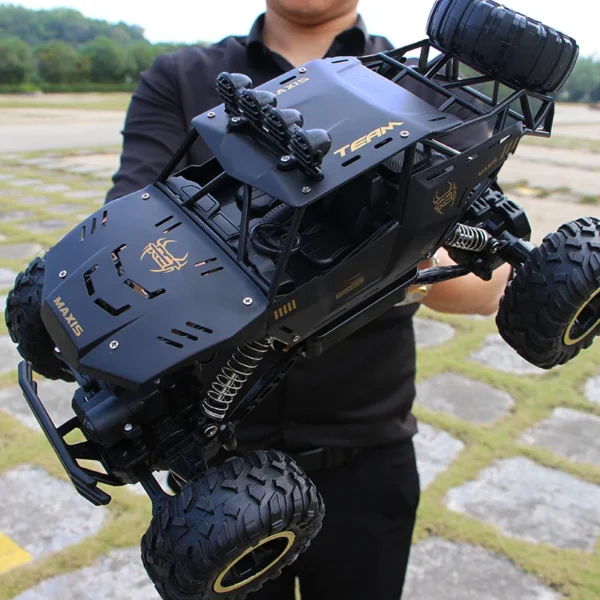 1:12 / 1:16 4WD RC Off-Road Buggy – 2.4GHz Remote Control Truck with LED Lights for Kids