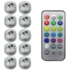Wireless Adhesive LED Car Interior Ambient Light Remote Control Decor Auto Roof Foot Atmosphere Lamp Bicycle Tail Light