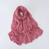 70*180CM Modal Hijab Modal Double Needle Wide Band Hijab Scarf, Soft Muslim Head Wrap Shawl for Women -Breathable Stretchy Cover