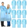 S5bc6f0398e3743c3ab2fadbb154f51f4N.webp 10 piece set of disposable isolation clothing, PPE protective clothing, elastic cuffs, industrial/daily dust and dirt prevention