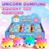 Purple Unicorn Squishy Toy – Giant Kawaii Bao Bun Stress Relief Fidget