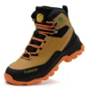 High-Top Safety Boots Men Indestructible Steel Toe Work Boots Anti-Smash Puncture-Proof Safety Shoes Men Work Shoes