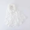 70*180CM Modal Hijab Modal Double Needle Wide Band Hijab Scarf, Soft Muslim Head Wrap Shawl for Women -Breathable Stretchy Cover