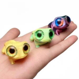 S7c94bbca2bbf437591211b78b001d185d.webp 3D Printed Frog Toy with Big Eyes – Cute Cartoon Figurine
