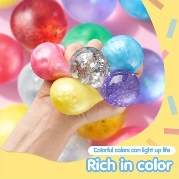 S7f4b552d8eba428fa86e990550e3983fR.webp 24 Pack Mini Squishy Stress Balls – Colourful Sensory Fidget Toys