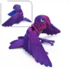 S85fa09fc6d6245469587a718ea683f3eI.webp 3D Printed Parrot Toy – Flexible Articulated Bird with Moveable Joints