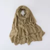 70*180CM Modal Hijab Modal Double Needle Wide Band Hijab Scarf, Soft Muslim Head Wrap Shawl for Women -Breathable Stretchy Cover