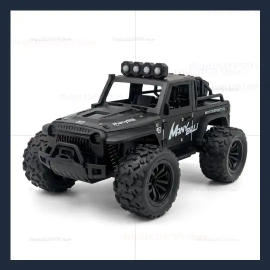 1:16 RC Jeep Racing Car – 2.4GHz High-Speed Drift Car with LED Lights for Kids