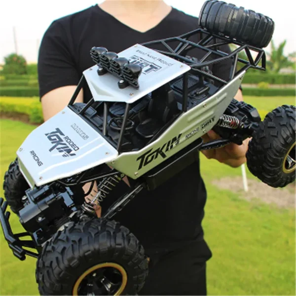 1:12 / 1:16 4WD RC Off-Road Buggy – 2.4GHz Remote Control Truck with LED Lights for Kids