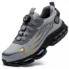 Comfortable Men's Safety Shoes Durable Men's Work Shoes Anti Smash Puncture Proof Factory Grade Outdoor Construction Footwear