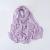 70*180CM Modal Hijab Modal Double Needle Wide Band Hijab Scarf, Soft Muslim Head Wrap Shawl for Women -Breathable Stretchy Cover