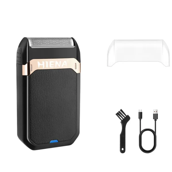 S9c30de0661674e1f9ed1d5a848fd97060.webp HIENA Shaving Machine Men Electric Shaver Hair Clipper Rechargeable Metal Housing Pro Electric Shaver for Men Electric Home