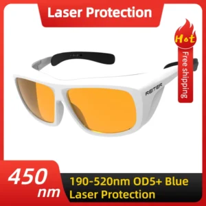 S9dbcfe9c9c5b469893aa69d11eb9aae5N.webp UV Laser Radiation Marking Safety Glasses Protection 450nm Laser Wood Engraving Blue Light Filter Goggles Anti-Headlights Glare