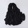 70*180CM Modal Hijab Modal Double Needle Wide Band Hijab Scarf, Soft Muslim Head Wrap Shawl for Women -Breathable Stretchy Cover